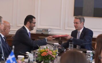 Συζητήσεις Μητσοτάκη – Al Jaber για Βιομηχανία, Τεχνολογία και Επενδύσεις