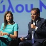 Άδωνης Γεωργιάδης στην εκδήλωση για την παρουσίαση των μεγάλων έργων που υλοποιούνται στη Θεσσαλονίκη