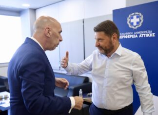 Συνάντηση του Περιφερειάρχη Αττικής με τον Πρόεδρο του ΕΒΕΑ και τον Πρόεδρο του ΕΒΕΠ