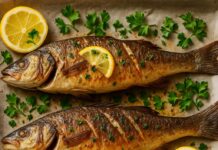 “Λαβράκι στον Φούρνο – Η Απόλυτη Μεσογειακή Απόλαυση”