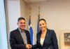 Συνάντηση Δημάρχου Αγίας Παρασκευής με τη νέα Αντιπεριφερειάρχη Βορείου Τομέα