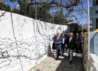 Ο Πρόεδρος της Δημοκρατίας στην Τέλενδο για την έναρξη της σχολικής χρονιάς