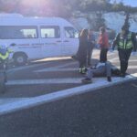 Ο Ελληνικός Ερυθρός Σταυρός παρείχε Πρώτες Βοήθειες σε τραυματία τροχαίου