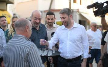 Νίκος Ανδρουλάκης από τις Καλυθιές Ρόδου: «Τώρα είναι η ώρα της πολιτικής αλλαγής»