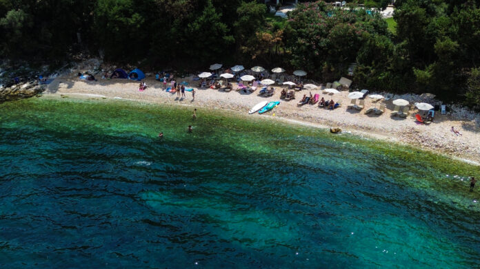 ΠΑΡΑΛΙΑ ΣΥΚΙ ΚΕΡΚΥΡΑ(ΚΟΝΤΑΡΙΝΗΣ ΓΙΩΡΓΟΣ EUROKINISSI)